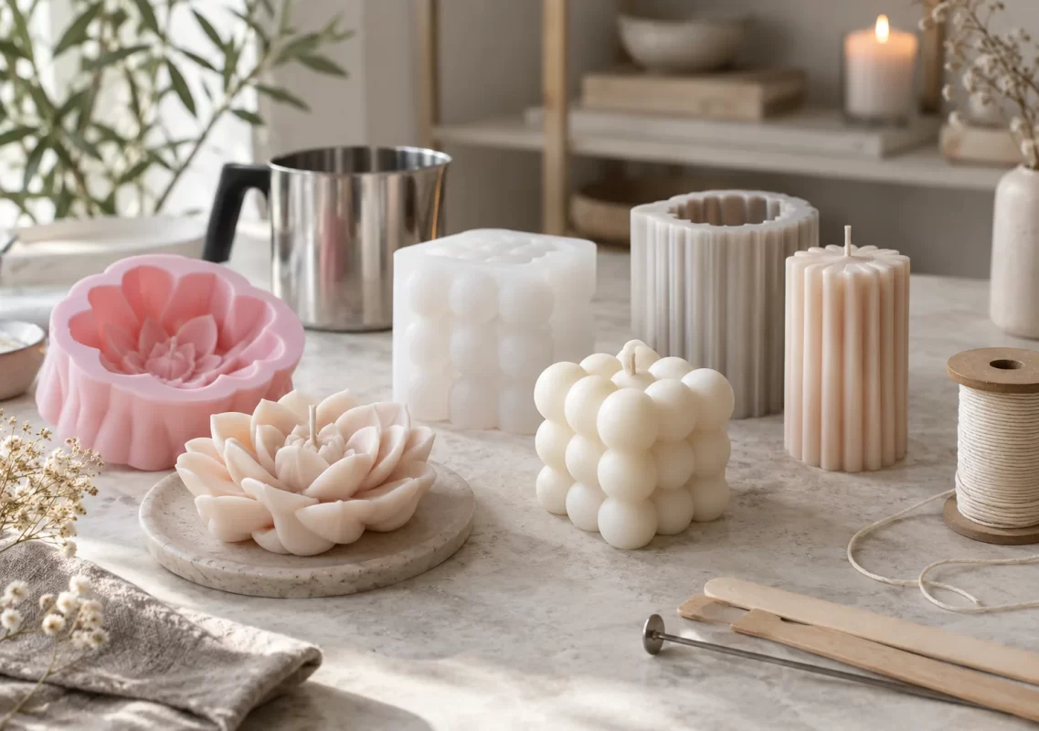 silikon mum kalıbı blog 2