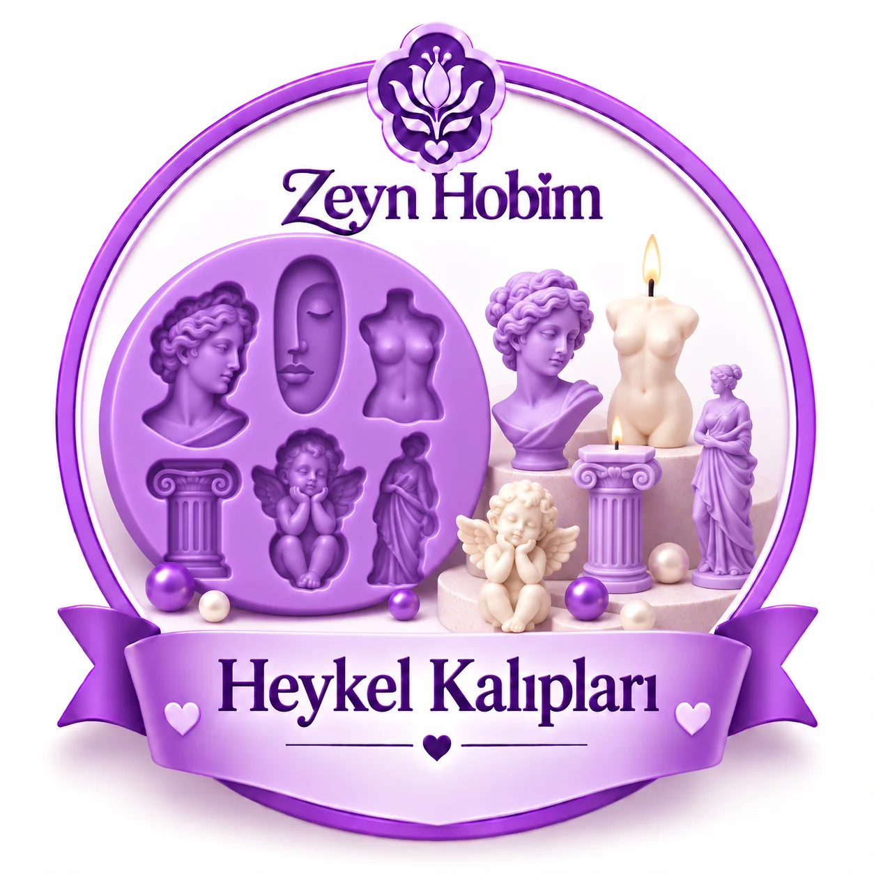 heykel silikon kalıpları